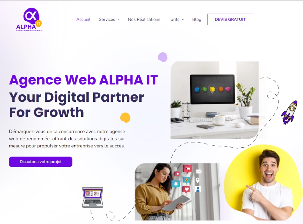 Agence web Alpha it